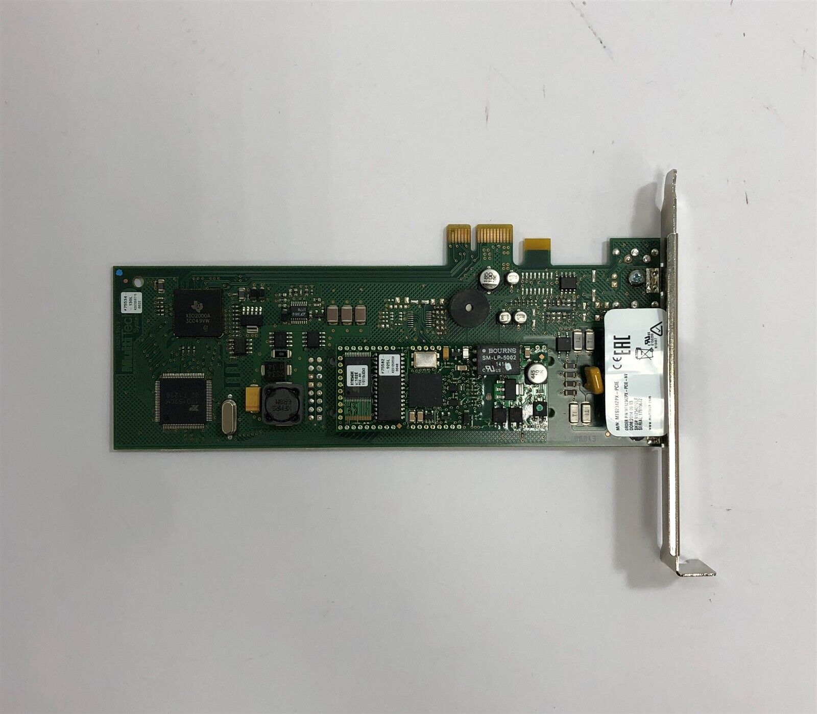 MultiTech MT9234ZPX-PCIE-NV MultiModem ZPX 56Kb/s Modem Card