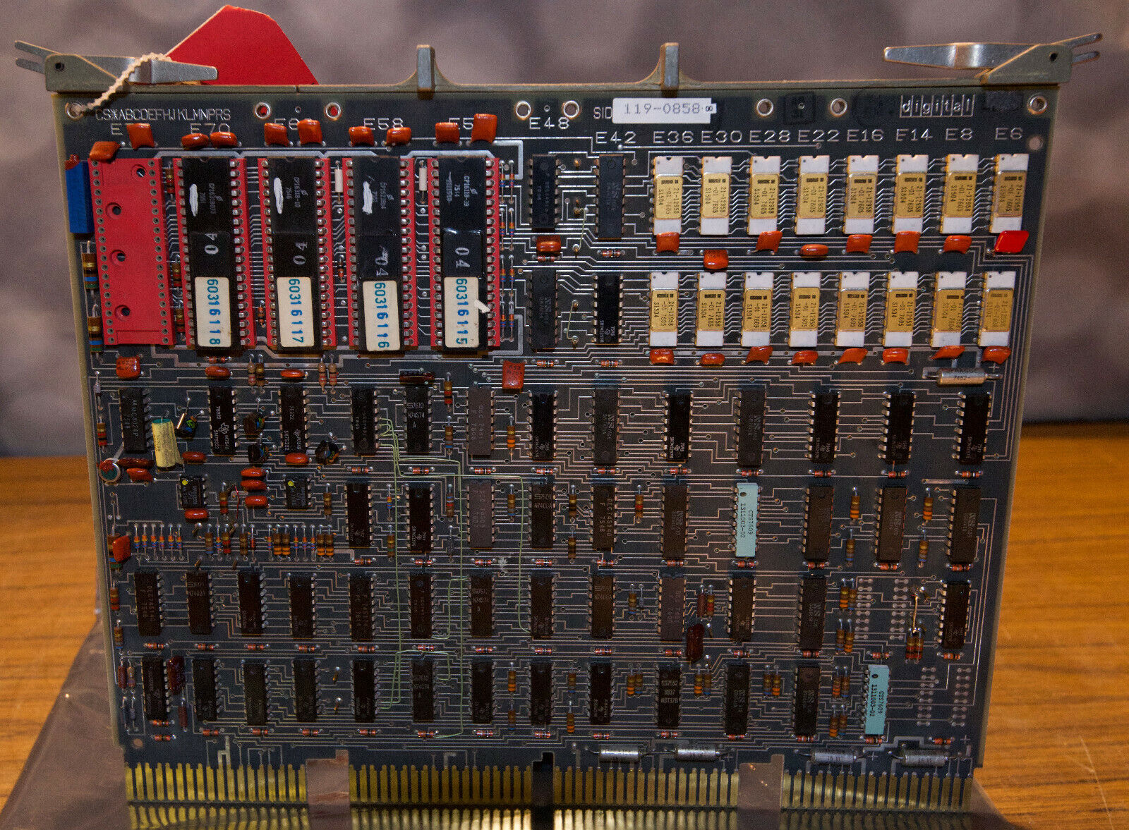 Vintage DEC M7264 AB LSI II CPU (Western Digital) Circuit Board (PN 1210711) 