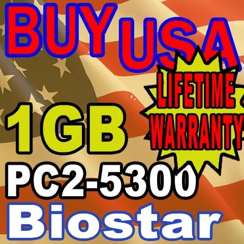1GB Biostar GF7050V-M7 I945P-A7 NF520-A2G Memory Ram