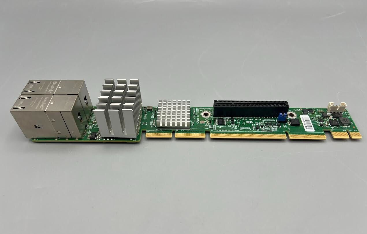 Supermicro AOC-UR-I4XTF 1U Ultra 4-port 10G RJ45, 1x PCI-E 3.0 x8 Board