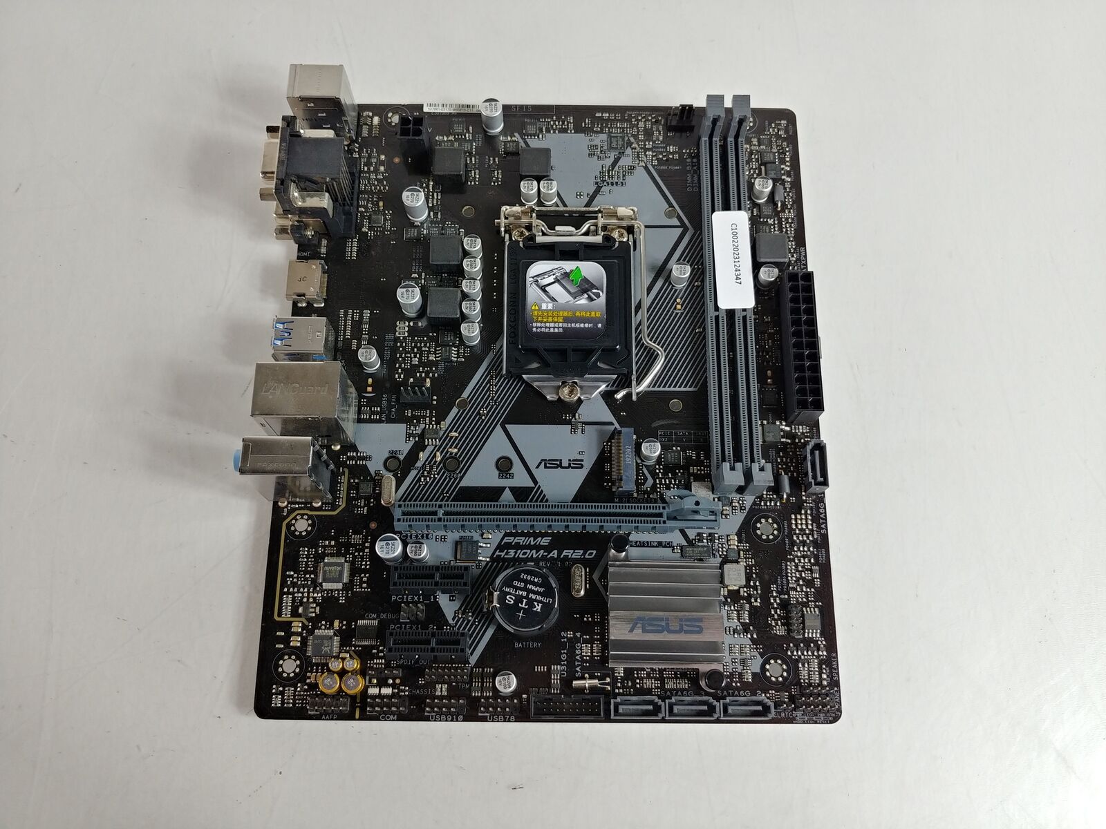 Asus Prime H310M-A R2.0 Intel LGA 1151 DDR4 Desktop Motherboard
