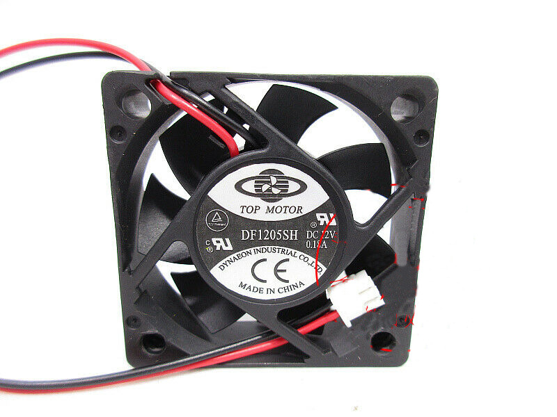 1X   Quiet cooling fan DF1205SH DC 12V 0.18A 5cm 50*50*15mm 2pin