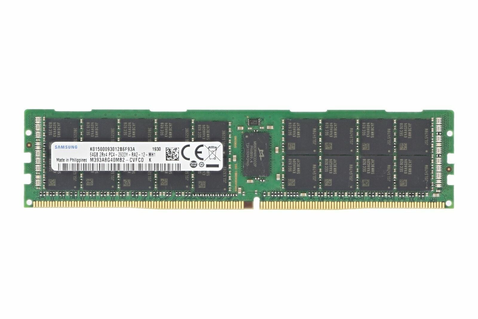 Samsung DDR4 64GB ECC REG RAM 2Rx4 Server Memory PC4-2933MHz PC4-23400