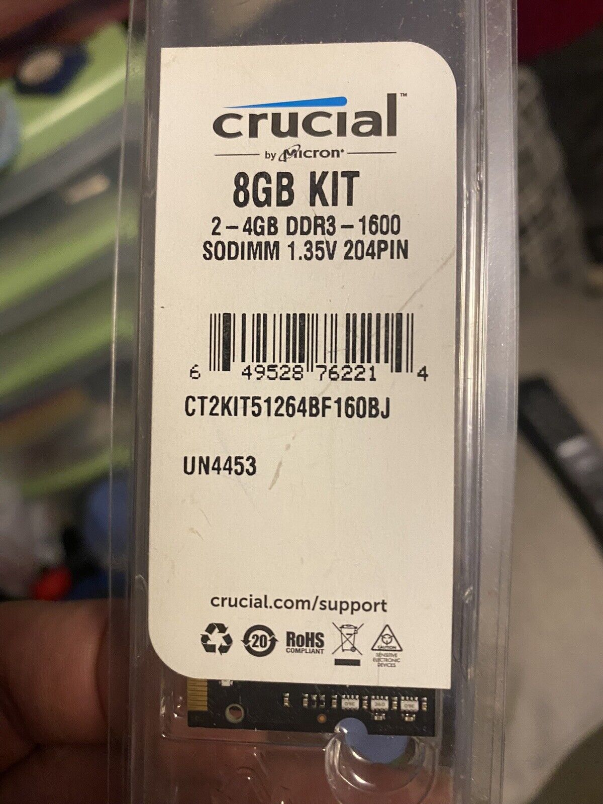 CRUCIAL by Micron 8GB Kit