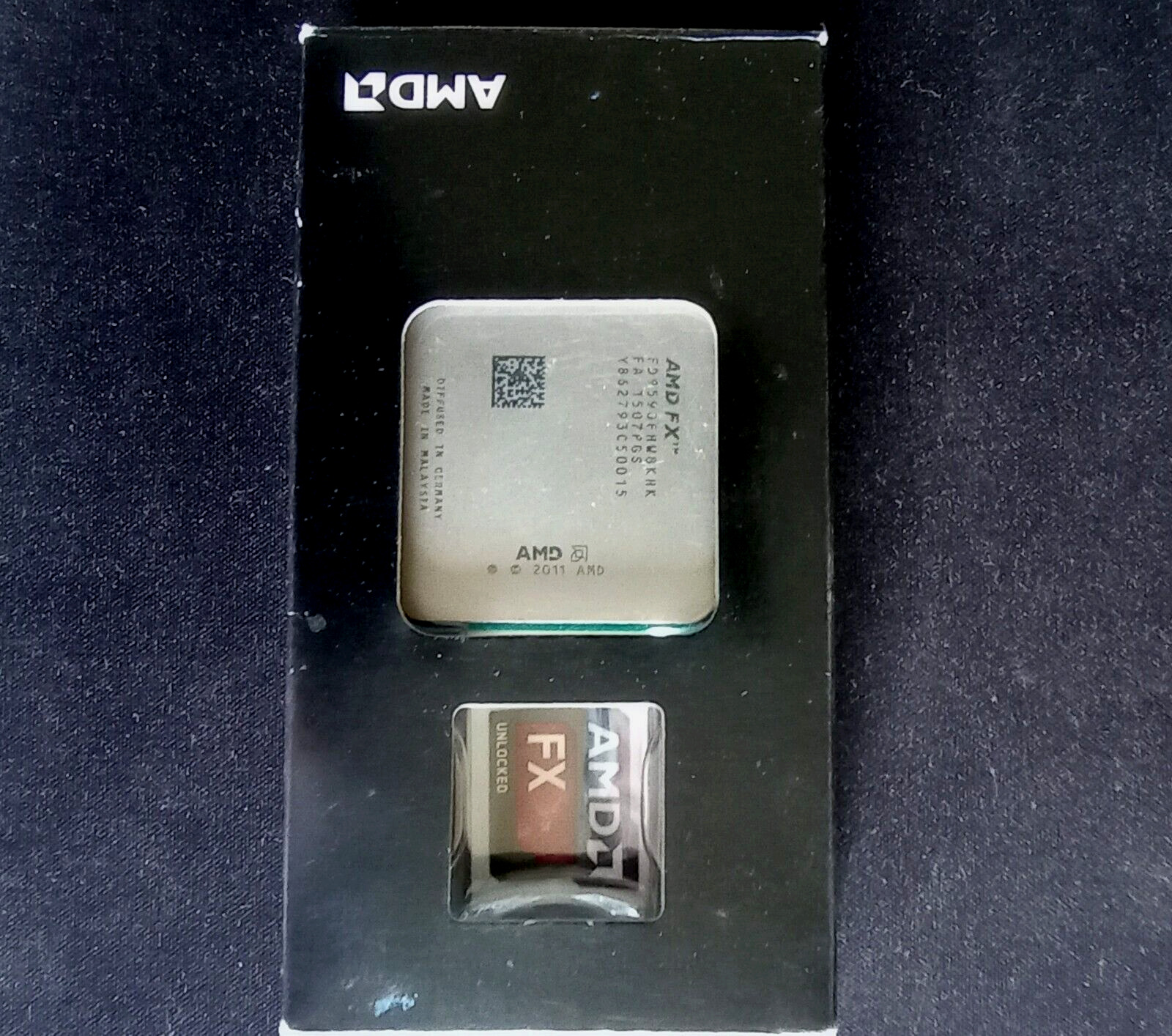 AMD FX 9590 Black Edition Vishera 4.7GHz 8 Core AM3+ 220W  