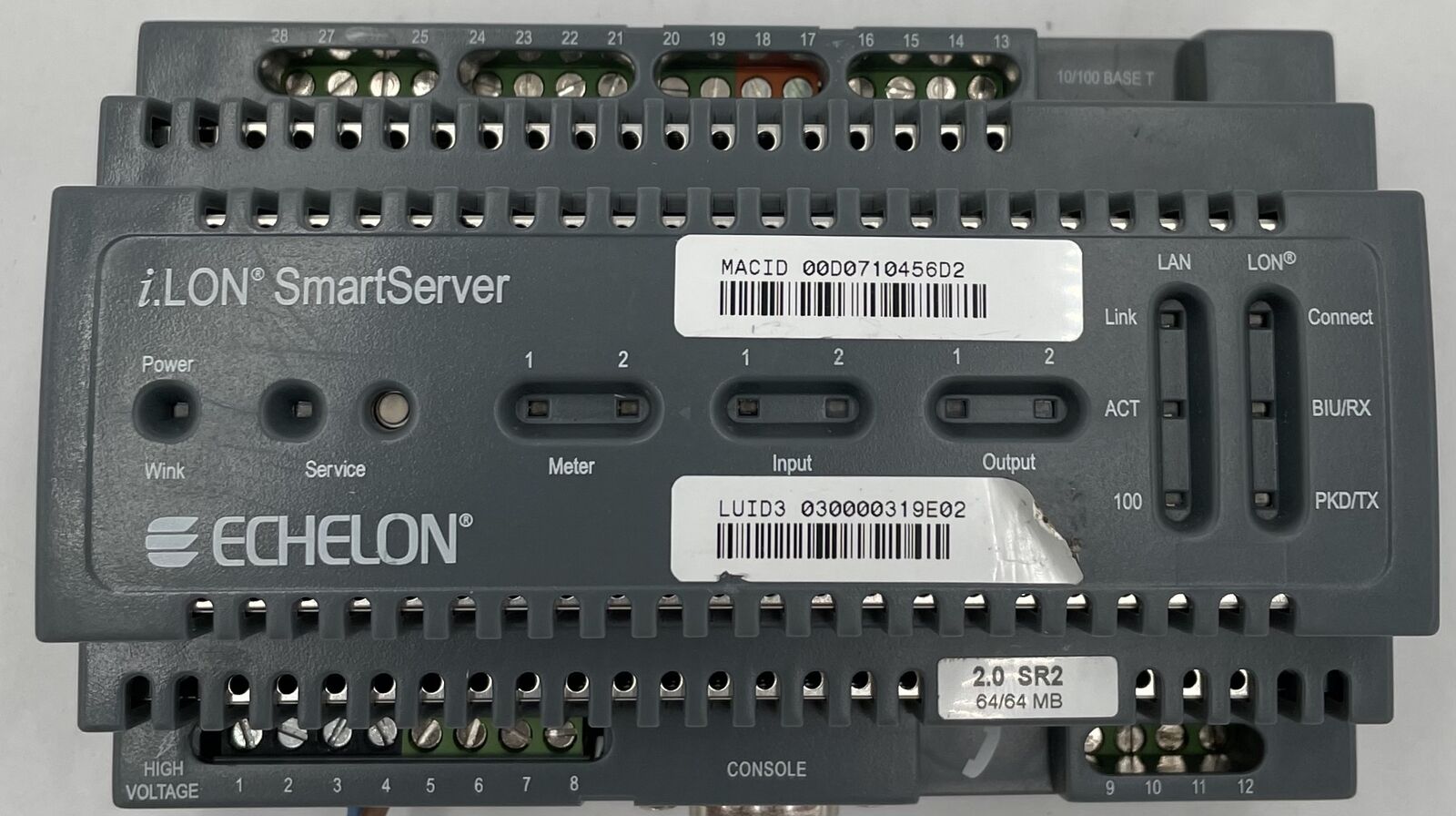 Echelon i.LON Smart Server 2.0 Programmable Internet Server- 72102R-4FT