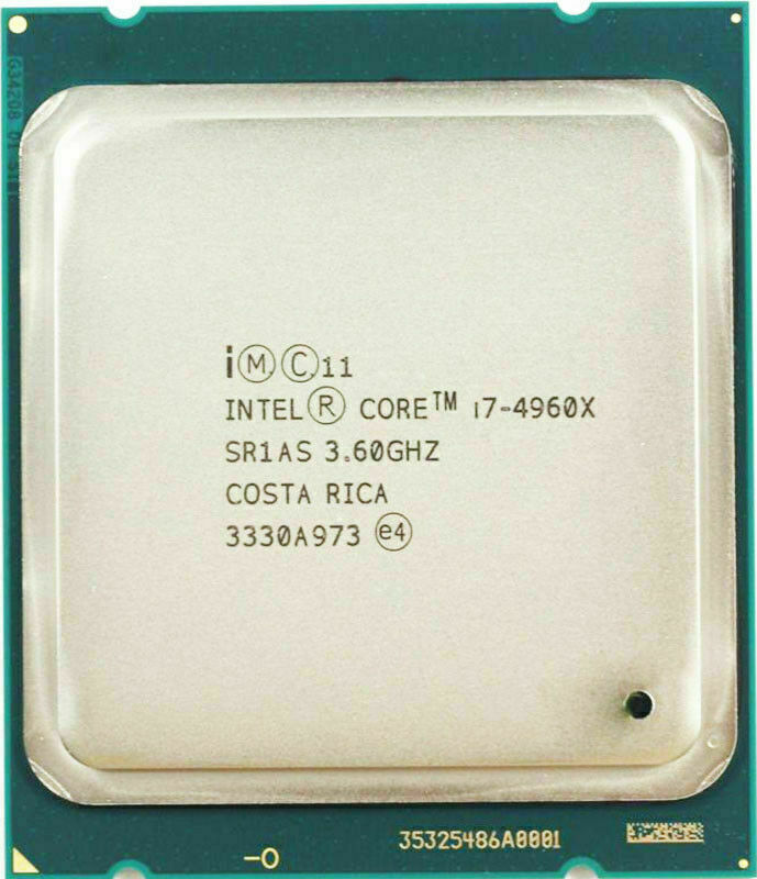 Intel Core i7-4960X Processor Extreme Edition15M Cache, up to 4.00 GHz CPU
