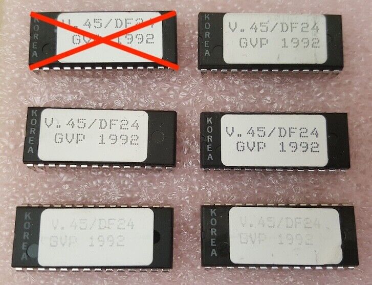 v4.5 EPROM BOOT Chip for GVP Accelerators & SCSI Controllers for Amiga 500 2000