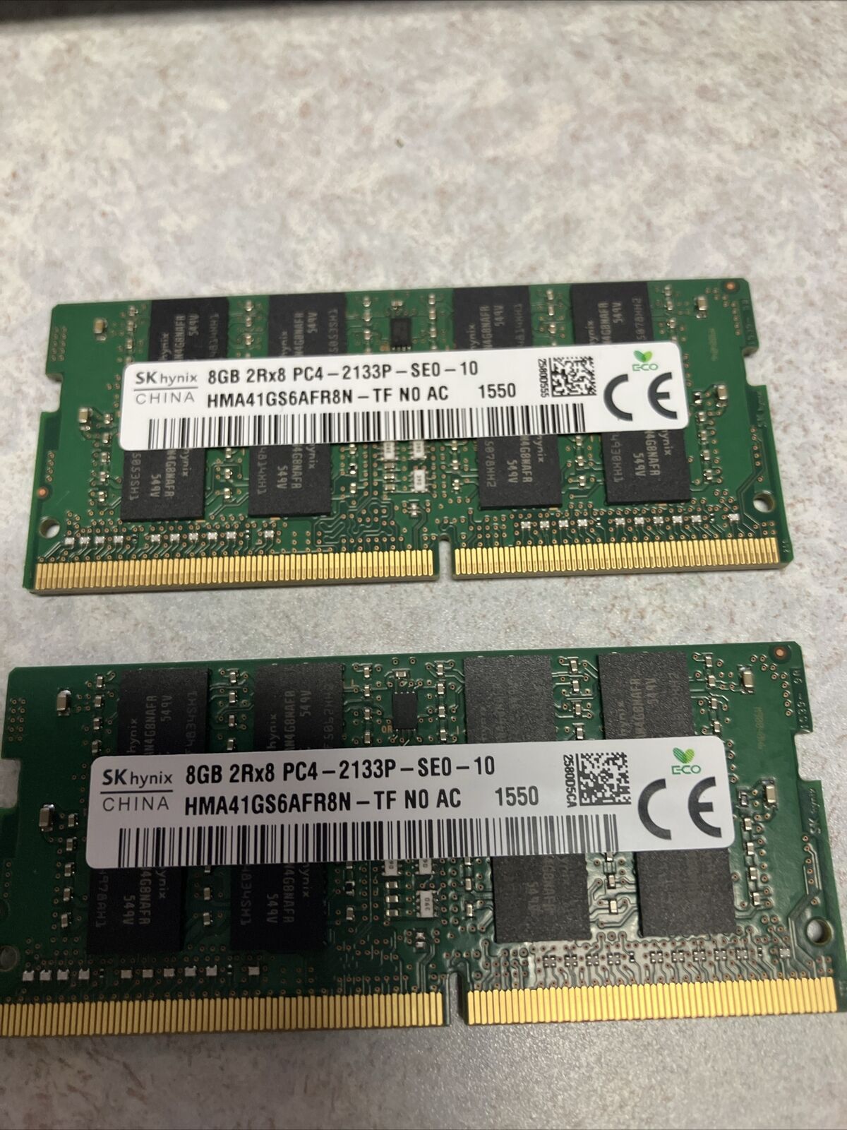 SK Hynix  16GB (2x8GB) 2Rx8 PC4-2133P-SE0-10 RAM SODIMM Laptop Ram Memory