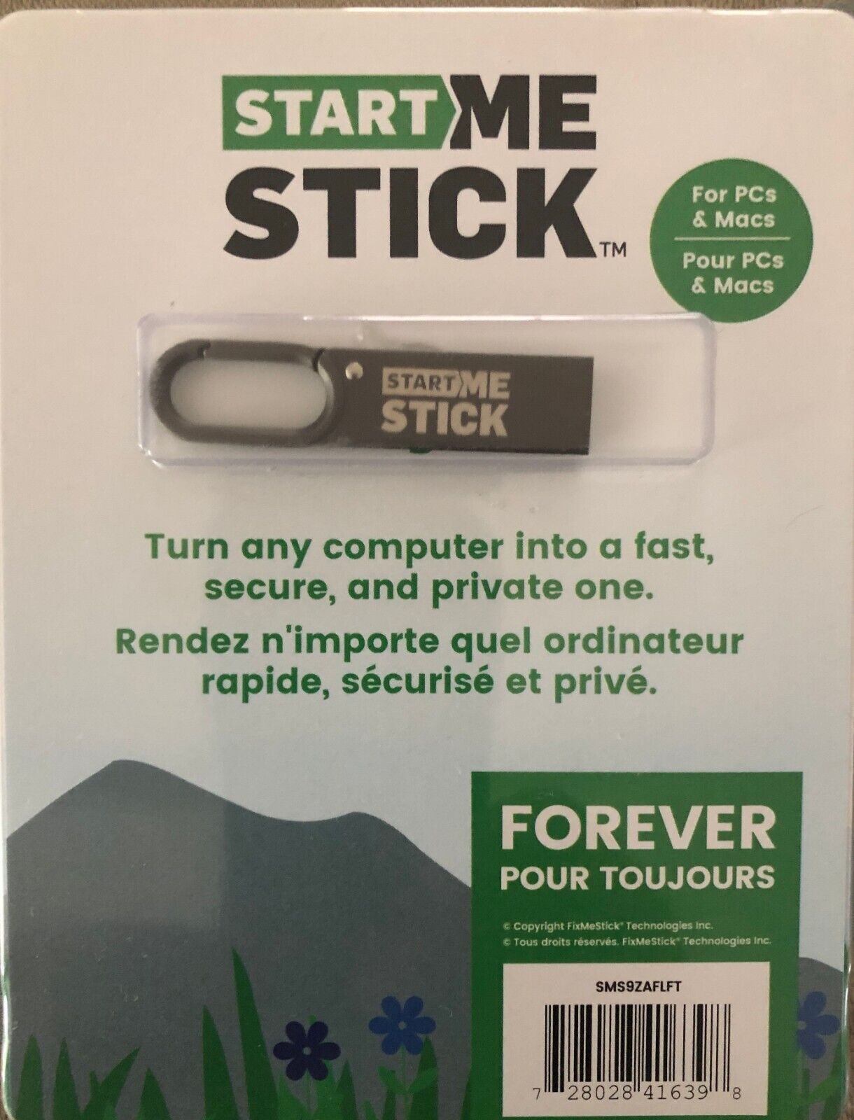 STARTME STICK FOREVER UNLIMITED PC/MAC - BRAND NEW/SEALED