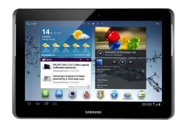 Samsung Galaxy Tab 2 GT-P5113 16GB, Wi-Fi, 10.1in - Titanium Silver