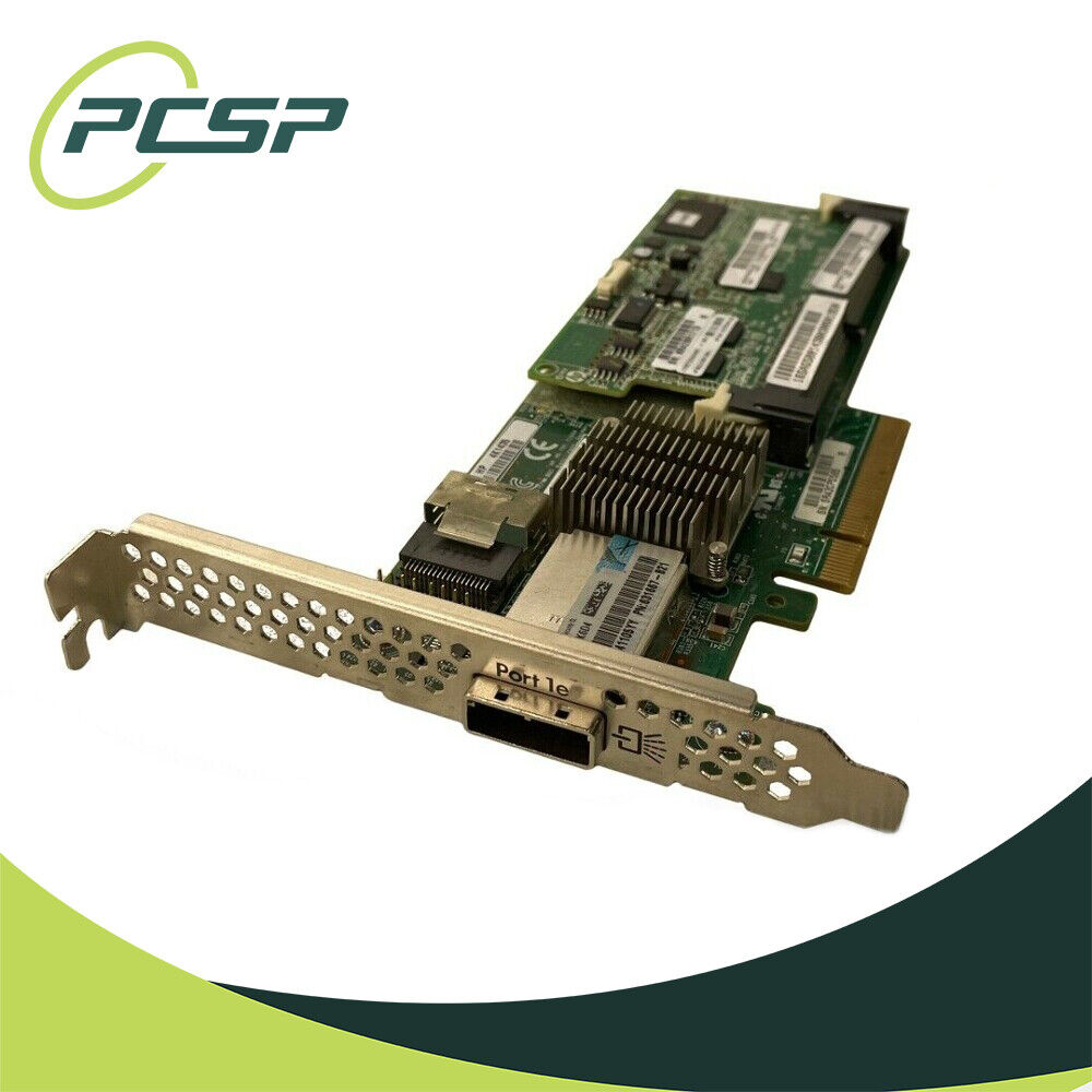 HP Smart Array P222 512MB Cache PCI-E SAS RAID Controller 633537-001