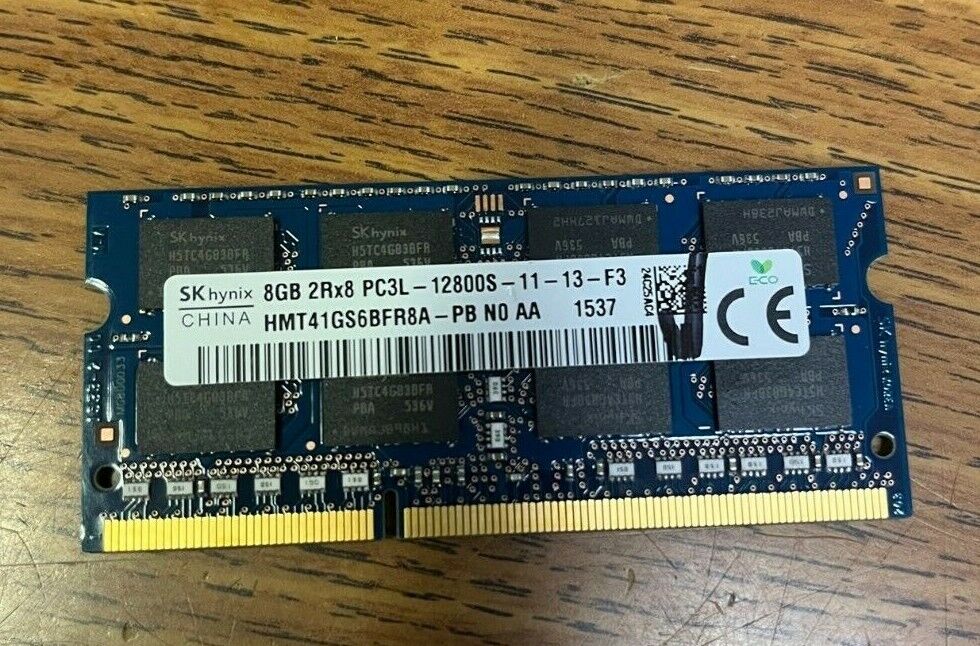 Lot of 10 SK Hynix 8GB HMT41GS6BFR8A-PB Laptop Memory Card Ram
