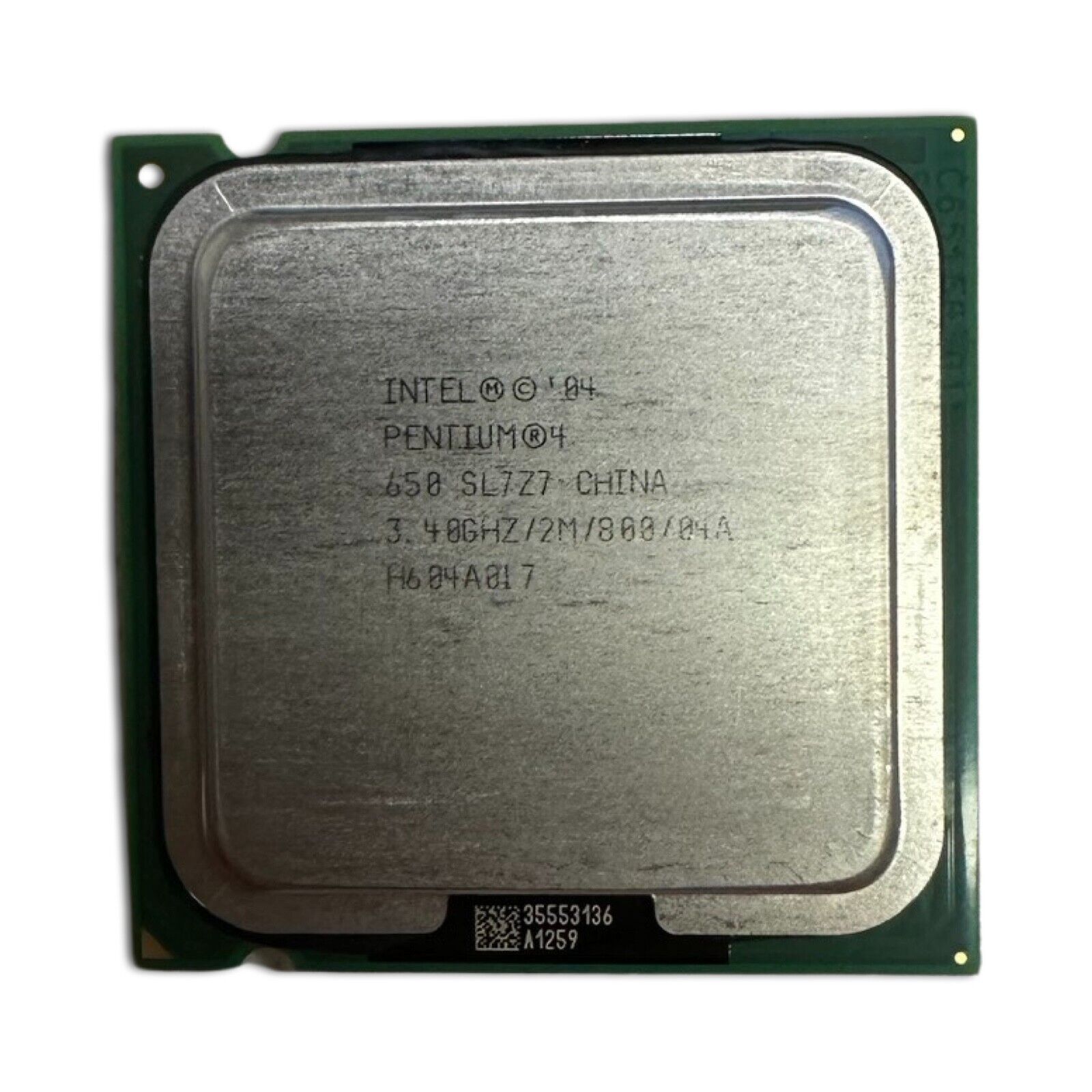 Intel Pentium 4 650 3.4GHz 800MHz 2MB Socket 775 CPU