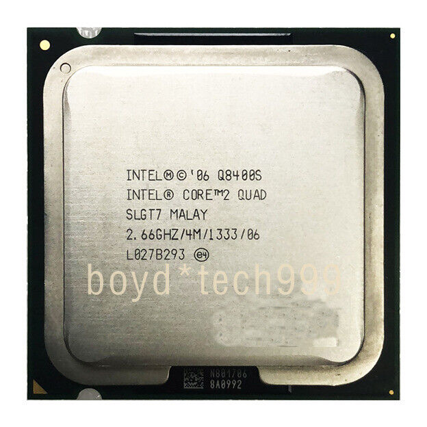 Intel Core 2 Quad Q9550S Q8200S Q8400S Q9400S Q9505S LGA775 CPU Processor
