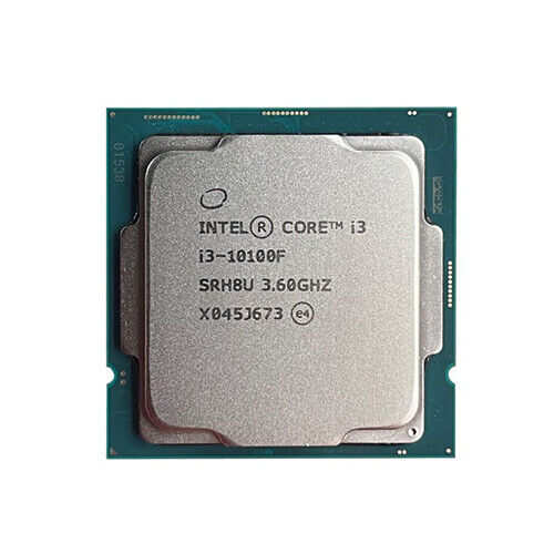 Intel Core i3-10100F 4-Core Comet Lake 3.6GHz 8GT/s 6MB LGA1200 Desktop CPU