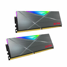 XPG SPECTRIX D50 RGB DDR4 32GB 2x16GB DDR4 3600MHz CL18 Grey 2PK RAM PC4-28800 picture