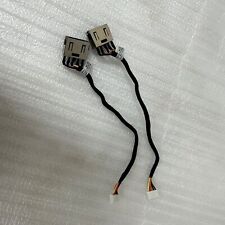 Lot of 2pc Lenovo ThinkPad X250 power socket cable picture