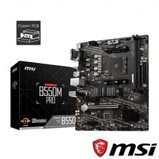NEW MSI AMD B550M PRO Socket AM4 Micro ATX mATX DDR4 Motherboard picture