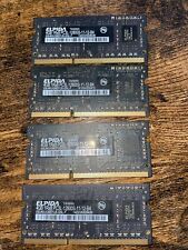 (4 Piece) Apple Elpida EBJ81UG8EFU5-GNL-F DDR3-12800S 16GB (4x4GB) SODIMM Memory picture