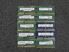 MIX LOT OF (10) 4GB PC3 DDR3 LAPTOP MEMORY RAM MODULES (40GB TOTAL) AA picture