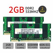 Hynix 4GB 2x 2GB DDR2 533MHz PC2-4200S 200Pin 1.8V SODIMM Laptop Memory SDRAM BT picture