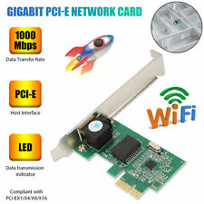 PCI-E PCI 10/100/1000 Mbps LAN Card Express Gigabit Ethernet Network Adapter picture