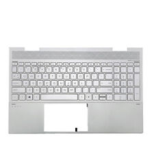 New HP 15-ED 15M-ED 15M-ED0013DX Laptop Palmrest + Keyboard Backlit L93226-001 picture