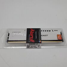 -NEW- Kingston FURY Beast White RGB 32GB 5600MT/s CL36 DDR5 Expo DIMM picture