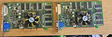 2x Lot NVidia Dell GeForce FX5200 128MB AGP DVI Graphics Video Card U0842 0U0842 picture