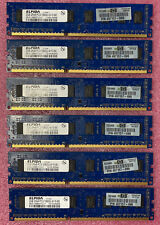 Lot ( 6 ) 2GB Elpida EBJ21UE8BDF0-DJ-F PC3-10600 2Rx8 DDR3-1333 RAM 12GB Kit picture