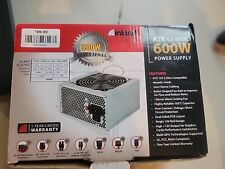 Inland 600W ATX 12V 2.3Ver PC Power Supply PSU Silver  Series Atx Ils -600R2 picture