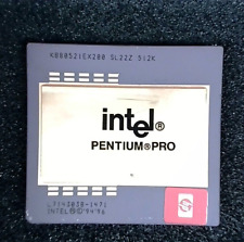 Intel Pentium Pro Socket 8 CPU 200MHZ 512K CACHE SL22Z  KB80521EX200 picture