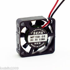 1pc SEPA MF15B-05 15x15x5mm 1505 DC 5V 0.06A Small Mini Micro Server Cooling Fan picture