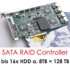 16x Pcie SATA Raid Controller Lsi 3ware 9650SE-0.5oz Cable For 16x HDD Per 8TB picture