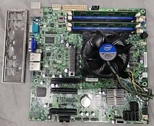 Genuine Supermicro X9SCL+-F Server LGA 1155 DDR3 Motherboard W/ E3-1270v2 & 16GB picture