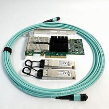 Mellanox MCX354A-FCBT ConnectX-3 VPI 40/56GbE Dual-Port QSFP Adapter+MPO Cable picture