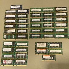 LOT of 44 DDR2 Memory RAM, 13 x 2gb, 18 x 1gb, 5 x 512mb, 8x128mb, Used picture