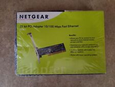 NETGEAR FA311V2 32BIT PCI NETWORK ADAPTER 10/100 MBPS ETHERNET CARD C7-1 picture