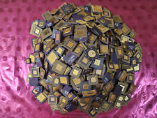 1 LB Mix Lot All Gold Intel AMD NEC IDT IBM LSI Motorola CPU Vintage Collectible picture