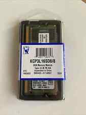 Genuine OEM Kingston 8Gb DDR3 1600Mhz SODIMM RAM Memory , PN: KCP3L16SD8/8 picture