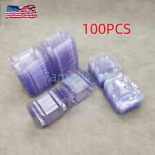 100 PCS New Clamshell Tray Case For Intel 478 775 1150 1155 1156 CPU US picture