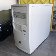 Vintage ~ Desktop PC Case With PSU + CD ROM + Floppy Disk Drive Tested picture