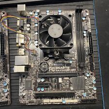 GIGABYTE GA-F2A55M-HD2 FM2 socket with cpu A6-6400 & cooler picture