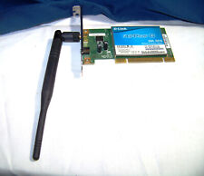 D-LINK AIRPLUS G DWL-G510 NETWORK ADAPTER - PCI - 802.11G 2.4GHz - EUC picture