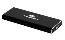 Kingwin KM-U3NGFF Super Speed USB 3.1 External Enclosure Adapter SSD Black picture