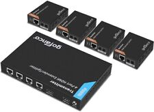 gofanco 4 Port HDMI Extender Splitter Signal Distribution Amplifier & Receivers picture