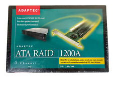 Adaptec ATA RAID 1200A 32-BIT PCI 2-CHANNEL ATA/100 RAID CARD AAR-1200A KIT NEW picture