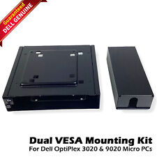 New Dell OptiPlex 3020 9020 Micro Dual VESA Mounting Kit Box Bracket 2CPFW 4WK72 picture