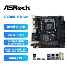 ASRock Z370M-ITX/ac Motherboard Mini-ITX Intel Z370 LGA1151 DDR4 SATA3 HDMI M.2 picture